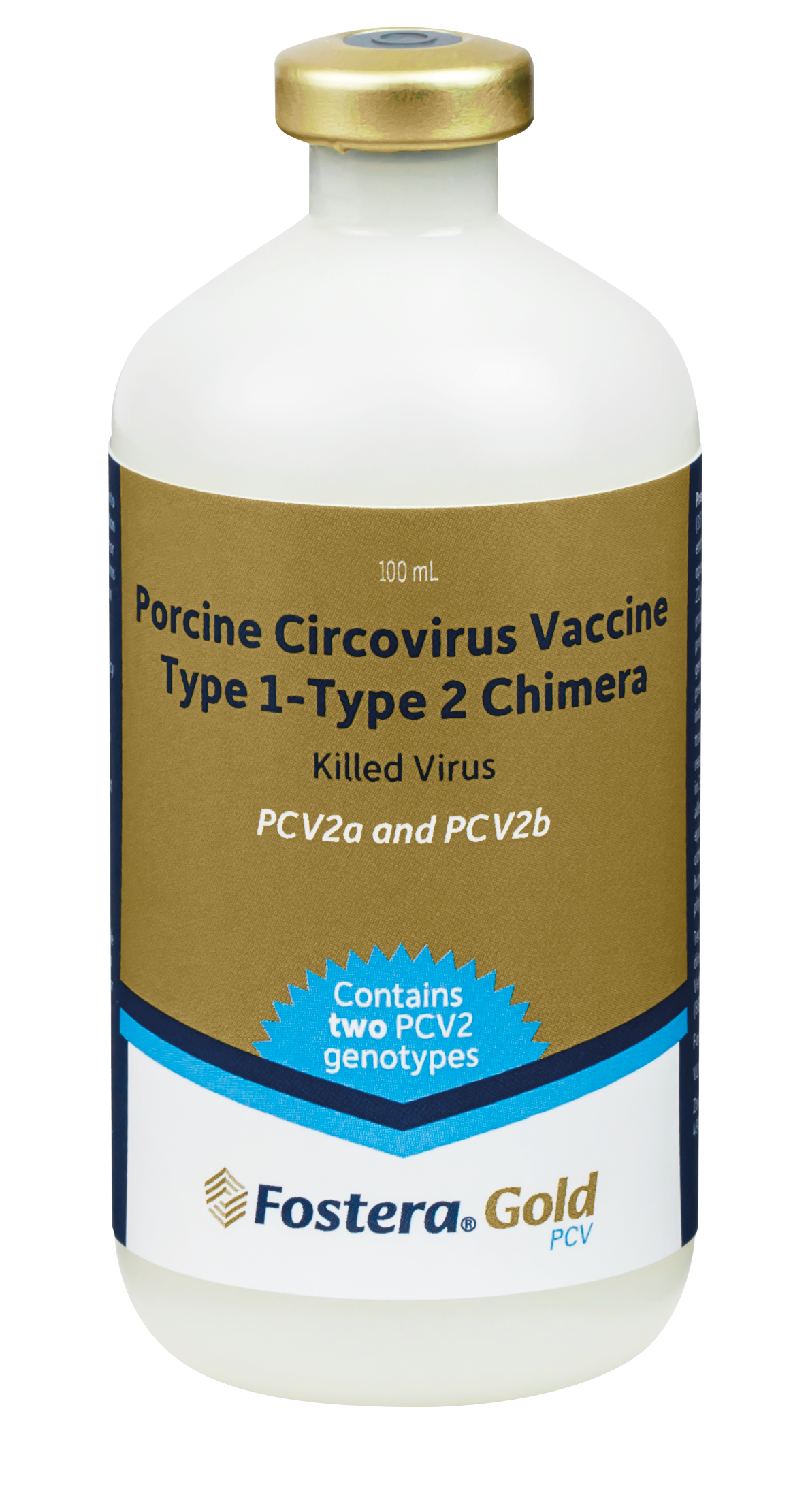 碩騰雙齊靈<sup>®</sup>新豬環狀病毒感染症不活化混合疫苗 (PCV2a/2b基因型 )